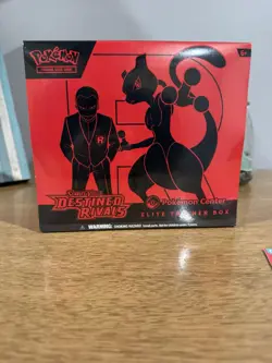 Pokemon Destined Rivals Pokemon Center Elite Trainer Box PC ETB - NEW SEALED - Image 1