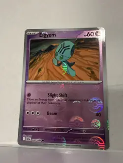 Pokemon TCG Elgyem 040/086 Master Ball Reverse Holo Black Bolt English - Image 1
