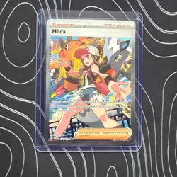 Hilda SIR 171/086 White Flare Pokemon Scarlett & Violet English Near Mint - Image 3