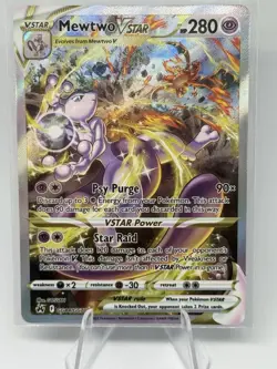 Pokemon Mewtwo VSTAR GG44/GG70 Crown Zenith - Image 1
