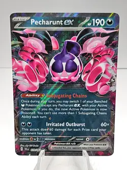 Pecharunt ex 039/064 - Shrouded Fable - Pokemon TCG - Double Rare Holofoil - Image 1