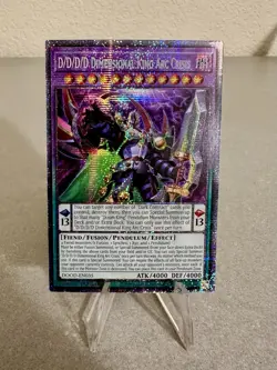 D/D/D/D Dimensional King Arc Crises Yu-Gi-Oh! DOOD-EN035 Starlight Rare NM - Image 1