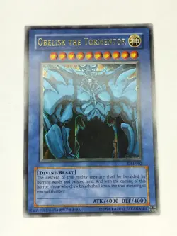Yu-Gi-Oh! TCG Obelisk The Tormentor GBI-002 Ultra Rare Promo MP - Image 1