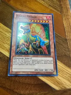 Jurrac Spinos HA03-EN009 1st Edition Super Rare PL + BONUS - Image 1
