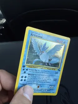 Pokemon TCG Articuno Fossil Holo Card First Edition 2/62 - Image 2