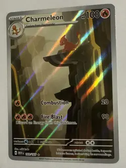Charmeleon 169/165 Sv: Scarlet & Violet 151 Holo Pokemon TCG Card Near Mint/Mint - Image 3