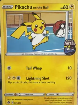 Pokemon TCG On the Ball Promos Card 001/005 Regular Promo - Image 1