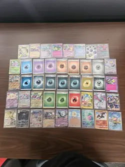 Pokemon Card Mixed Lot Of 44 All Halo - Image 1