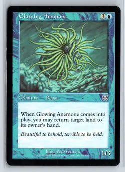 (2X) Glowing Anemone - Mercadian Masques - MTG Magic the Gathering Card - Image 1