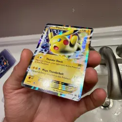 Pokemon Pikachu TCG EX XY174 Black Star Promos Holo Card - FREE SHIP 🇺🇸 - Image 4