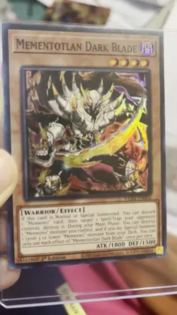 2020 Mementotlan Dark Blade VASM-EN004 1st Edition Holo YuGiOh Card - Image 2