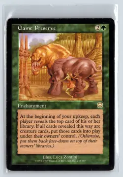 (2X) Game Preserve - Mercadian Masques - MTG Magic the Gathering Card - Image 1