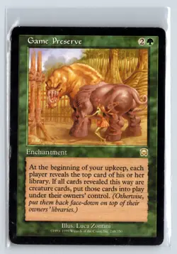 (2X) Game Preserve - Mercadian Masques - MTG Magic the Gathering Card - Image 3