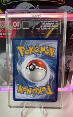 TAG 10 Mega Charizard EX Holo 2016 Evolutions XY 101/108 Pokemon Card - Image 2