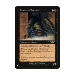 WOTC MtG The List Drinker of Sorrow (R) NM - Image 1