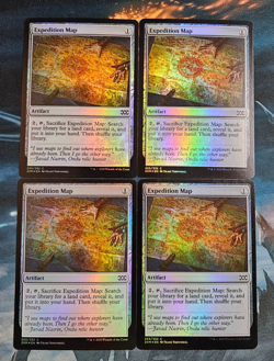 1X Expedition Map, Foil, Double Masters, Magic, MTG, 4 Available - Image 1