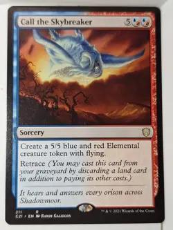 Call the Skybreaker - Commander: 2021 - Magic the Gathering MTG Nice! - Image 1