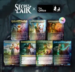 MTG SECRET LAIR X THE OFFICE DWIGHT’S DESTINY FOIL EDITION PRE-SALE 11/12 - Image 1