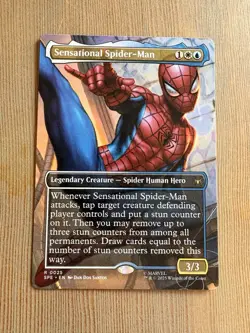 Sensational Spider-Man - 25 - MTG: Spider-Man - Borderless - Rare - Regular - Image 1