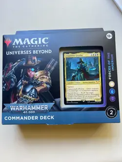 Magic The Gathering Universes Beyond Warhammer 40K Forces of the Imperium MTG 195166173467 - Image 1