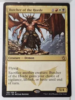 Butcher of the Horde - Khans of Tarkir - Magic the Gathering MTG Nice! - Image 1