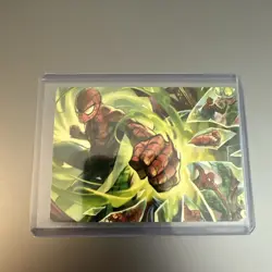 1x Art Series (17/54) - Kapow! MTG Marvel's Spider-Man NM Magic Regular - Image 1
