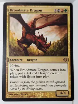 Broodmate Dragon - Shards of Alara - Magic the Gathering MTG Nice! - Image 1