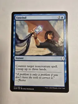Unwind Dominaria Regular Magic The Gathering Mtg Nm - Image 1