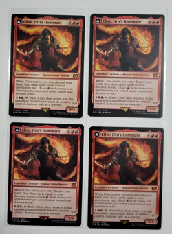 Magic MTG Final Fantasy Clive, Ifrit's Dominant x4 Playset Mythic Rare Non Foil - Image 1