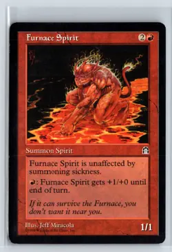 (2X) Furnace Spirit Stronghold Common - MTG Magic the Gathering Card - Image 1