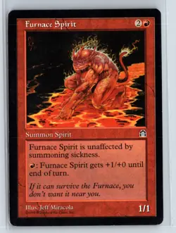 (2X) Furnace Spirit Stronghold Common - MTG Magic the Gathering Card - Image 3
