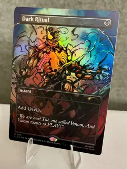 MTG Dark Ritual (Rainbow Foil) Secret Lair Drop - Venom Unleashed #2001 NM - Image 3