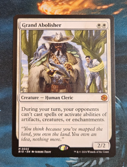 Grand Abolisher, NM, Outlaws of Thunder Junction: The Big Score, Magic, MTG - Image 1