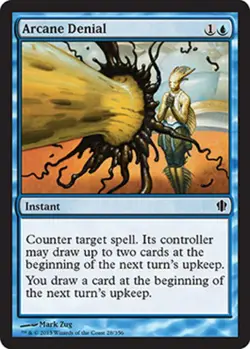 Hero Deal, English - 1 x MTG Arcane Denial Commander 2013 - Image 1