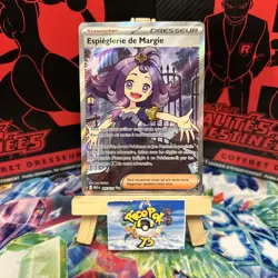 CARTE POKEMON ESPIEGLERIE DE MARGIE 165/132 MEG MEGA EVOLUTION NEUVE FR - Image 1