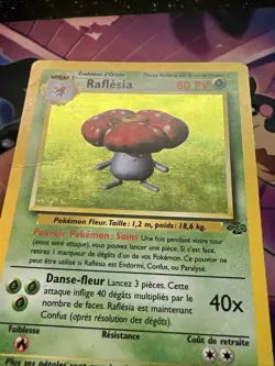 Carte Pokemon Wizards Jungle Raflesia Holo 15/64 Francais Vf Fr Edition 2 - Image 4