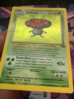 Carte Pokemon Wizards Jungle Raflesia Holo 15/64 Francais Vf Fr Edition 2 - Image 5
