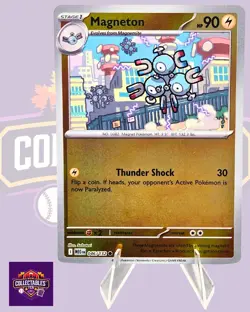 Magneton 046/132 Me01: Mega Evolution Reverse Holo - Pokemon TCG NM Ships Free - Image 1