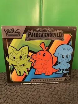 Pokemon TCG: Scarlet Violet Paldea Evolved Elite Trainer Box ETB - Sealed - New - Image 1