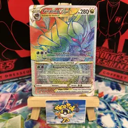 Carte Pokemon Giratina VSTAR 201/196 Secrete Full Art - EB11 Origine Perdue - Image 1