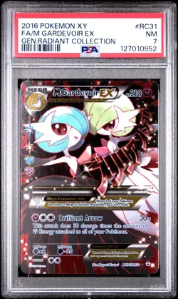PSA 7 M Gardevoir Ex #RC31 2016 Pokemon Xy Generations Radiant 127010952 - Image 1