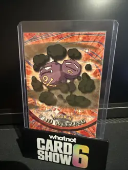 Topps Pokemon 110 Weezing Blue Label NM - Image 1