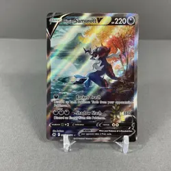 Pokemon Hisuian Samurott V GG51/GG70 Crown Zenith Galarian Gallery Holo Rare NM - Image 1