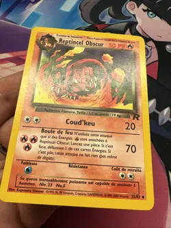 Carte Pokemon Reptincel Obscur 33/82 Francais Vf Fr Wizard Team Rocket - Image 4