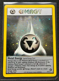 Pokemon 2000 Neo Genesis Metal Energy 19/111 Unlimited English LP - Image 1