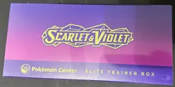 Scarlet and Violet Base Set Pokemon Center Exclusive ETB Miraidon Art SEALED - Image 2