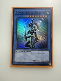 Yugioh - Black Luster Soldier - Super Rare - 1st Edition - DPBC-EN006 - Image 1