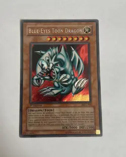 Yu-Gi-Oh! Blue-Eyes Toon Dragon Magic Ruler 1st Ed Secret Rare MRL-000 Yugioh LP - Image 2