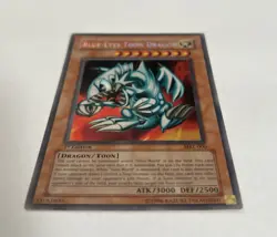 Yu-Gi-Oh! Blue-Eyes Toon Dragon Magic Ruler 1st Ed Secret Rare MRL-000 Yugioh LP - Image 3