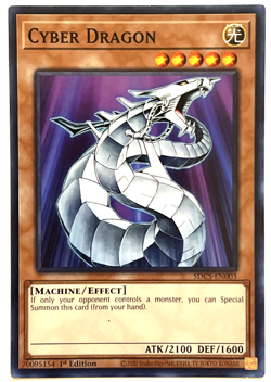 YuGiOh! - Cyber Dragon - SDCS-EN003 - 1st Edition - Common - Image 1